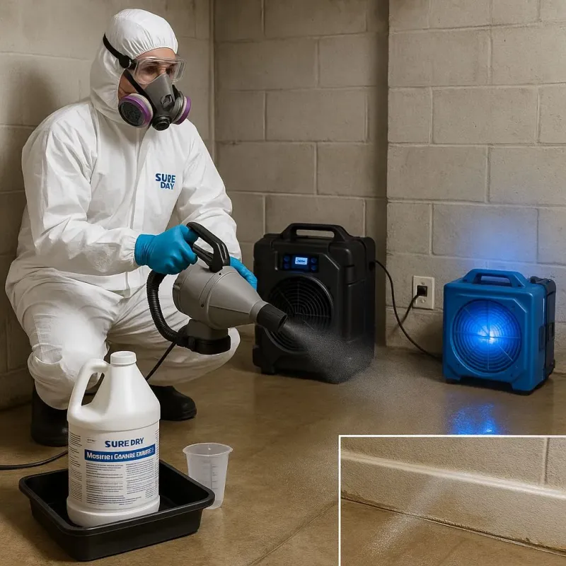 Sanitization and Odor Removal process in Warrensburg, IL