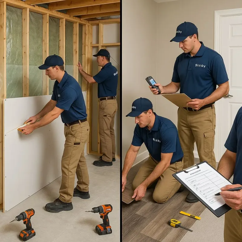 Repairs and Reconstruction process in Warrensburg, IL