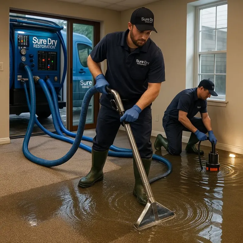 Water Extraction and Removal process in Warrensburg, IL